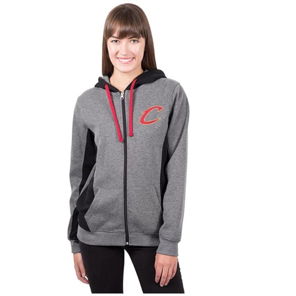 Ultra Game NBA Women's Fleece Hoodie Jacket